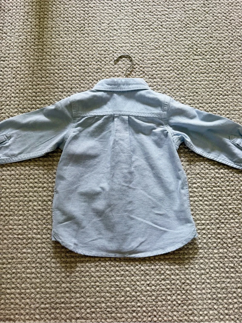 Baby Gap Classic Oxford Shirt Bundle | Light Blue shades| 6–12M & 12–18M